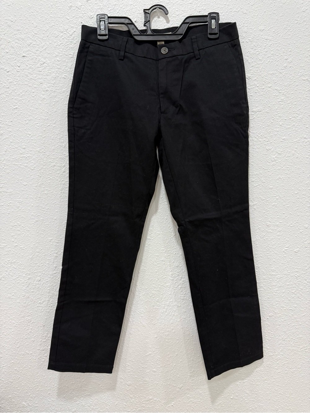 Goodthreads Men's Black Slim-Fit Chino Pants - Size 29W x 28L